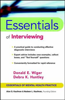 Paperback Essentials of Interviewing Book