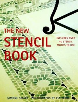 Paperback The New Stencil Book: Includes Over 40 Stencil Motifs to Use Book