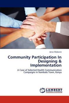 Paperback Community Participation in Designing & Implementation Book