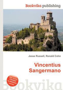 Paperback Vincentius Sangermano Book