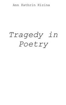 Hardcover Tragedy in Poetry [German] Book