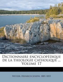 Paperback Dictionnaire Encyclopedique de La Theologie Catholique ... Volume 17 [French] Book