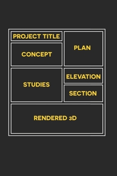 Paperback Architecture Notebook - Architect Journal Planner: Designer Art Student Organizer For Men Women Book