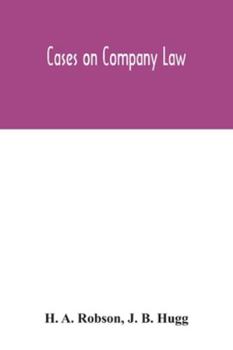 Paperback Cases on Company Law Book