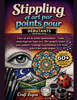 Stippling et art par points pour débutants (Édition 2026): Créez un art de points époustouflant — Guide visuel étape par étape avec 30+ projets ... grâce à des outils simples (French Edition)