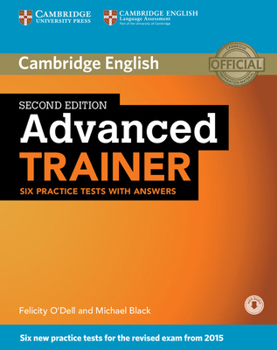 Paperback Advanced Trainer, Six Practice Tests with Answers with Audio Book