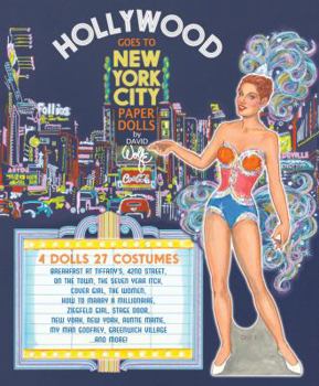 Paperback Hollywood Goes to New York City Paper Dolls Book