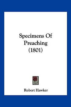 Paperback Specimens Of Preaching (1801) Book