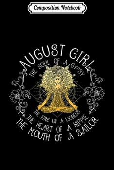 Composition Notebook: Womens August Girl 14 Years Old Sunshine Birthday Gift  Journal/Notebook Blank Lined Ruled 6x9 100 Pages