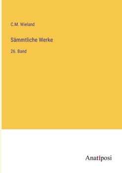 Paperback Sämmtliche Werke: 26. Band [German] Book