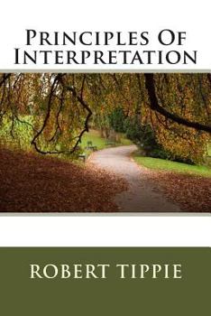 Paperback Principles Of Interpretation Book