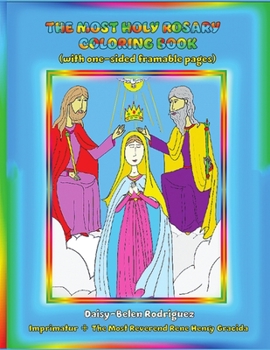 Paperback The Holy Rosary Coloring Book