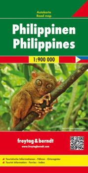 Map Philippines, road map 1:900,000 [German] Book