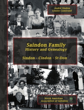 Paperback Saindon Family: History and Genealogy Book