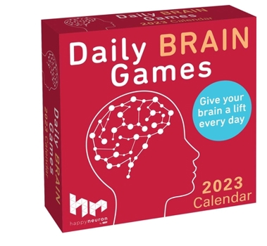 Calendar Daily Brain Games 2023 Day-To-Day Calendar Book