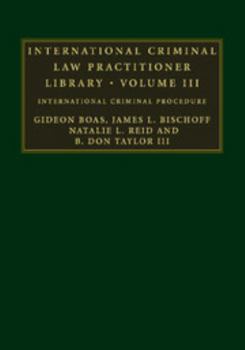 Hardcover International Criminal Law Practitioner Library: International Criminal Procedure Book