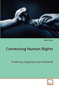 Paperback Construing Human Rights Book