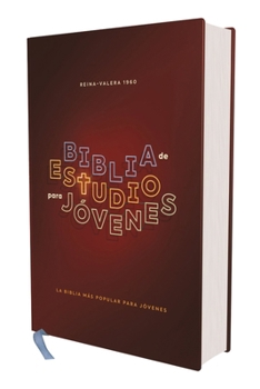 Hardcover Rvr60, Biblia de Estudio Para Jóvenes Adolescentes, Tapa Dura, Palabras de Jesús En Rojo, Comfort Print [Spanish] Book