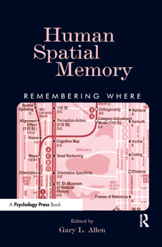 Hardcover Human Spatial Memory: Remembering Where Book