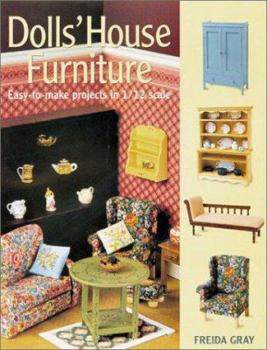 Paperback Dolls' House Furniture: Easy-To-Make Projects in 1/12 Scale Book