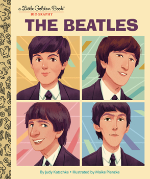 Hardcover The Beatles: A Little Golden Book Biography Book