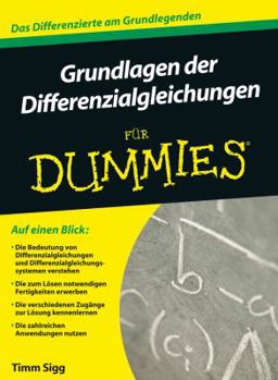 Paperback Grundlagen der Differentialgleichungen fur Dummies (German Edition) [German] Book