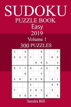 Paperback 300 Easy Sudoku Puzzle Book 2019 Book