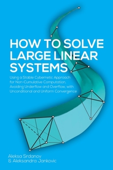 Paperback How to Solve Large Linear Systems: Using a Stable Cybernetic Approach for Non-Cumulative Computation, Avoiding Underflow and Overflow, with Unconditio Book