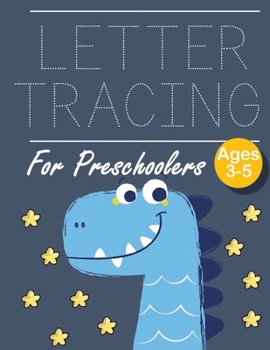 Paperback Letter Tracing for Preschoolers dinosaur: Letter a tracing sheet - abc letter tracing - letter tracing worksheets - tracing the letter for toddlers - Book