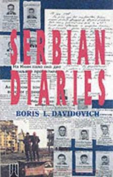 Paperback Serbian Diaries Book