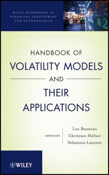 Hardcover Handbook of Volatility Models and Their Applications Book
