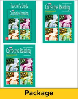 Hardcover Corrective Reading Comprehension Level C, Teacher Materials Package Book
