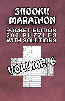 Paperback Sudoku Marathon: 200 Puzzles with Solutions Book