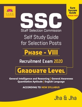 Paperback Ssc Graduate Level Phase VIII Book