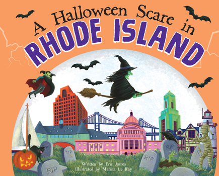 Hardcover A Halloween Scare in Rhode Island Book