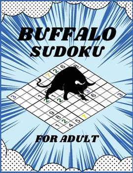 Paperback Buffalo Sudoku: Hard Sudoku Book > If you're looking for a brain-stimulating, screen-free activity, this is the best Sudoku books for Book