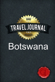 Paperback Travel Journal Botswana Book