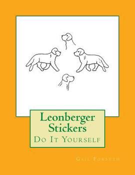 Paperback Leonberger Stickers: Do It Yourself Book