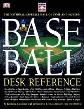 Hardcover Baseball Desk Reference Book