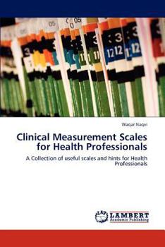 Paperback Clinical Measurement Scales for Health Professionals Book