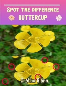 Paperback Spot the difference Buttercup: Picture puzzles for adults Can You Really Find All the Differences? Book
