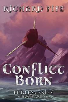 Paperback Conflict Born [Large Print] Book