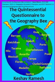 Paperback The Quintessential Questionnaire to the Geography Bee Book