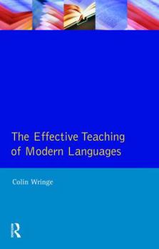 Hardcover Effective Teaching of Modern Languages Book