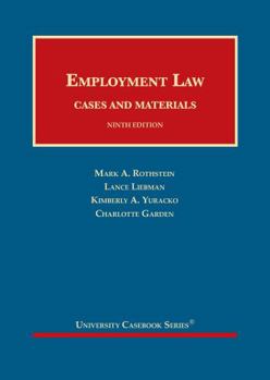 Hardcover Employment Law, Cases and Materials Book