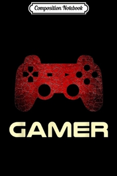 Paperback Composition Notebook: Gamer Video Game Vintage Retro Gift Boys ns Journal/Notebook Blank Lined Ruled 6x9 100 Pages Book