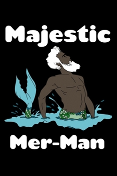 Paperback Majestic Mer Man: Personal Expense Tracker Book