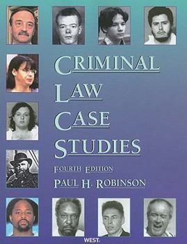 Paperback Criminal Law Case Studies Book
