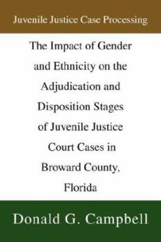 Juvenile Justice Case Processing