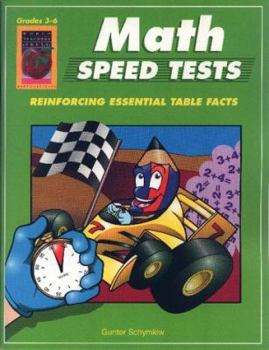 Paperback Math Speed Tests, Book 2: Grades 3-6: Reinforcing Essential Math Facts Book